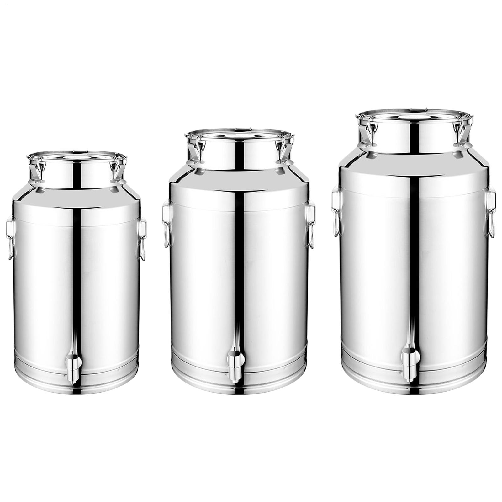 Commercial Kitchen Mixer - 5L/9L/14L Küchen-Vorratsbehälter mit Zapfhahn, Edelstahl-Fettbehälter mit