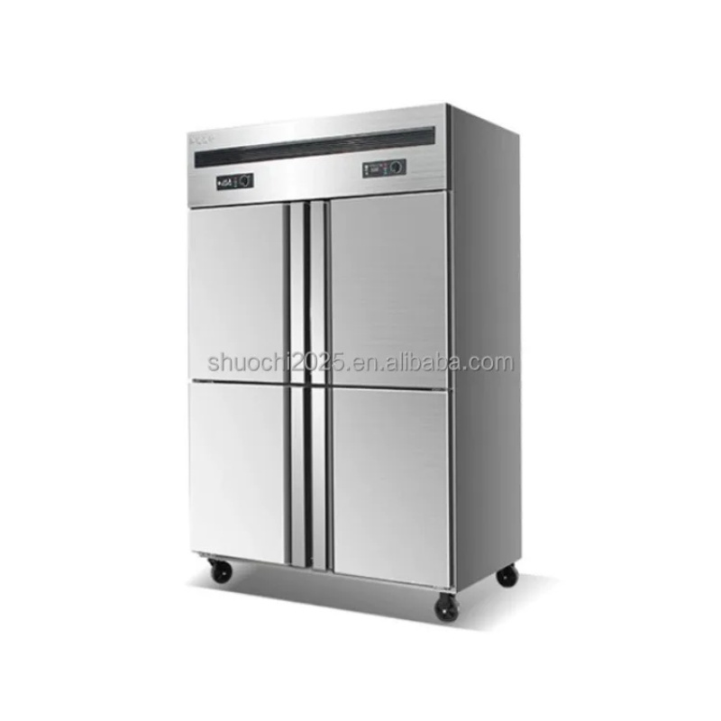Commercial Kitchen Door - Hochwertiger Gewerbekühlschrank mit vier Türen zum