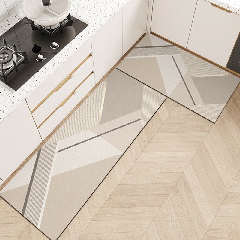Commercial Kitchen Mats Anti Fatigue - Küchenmatte, wasserdicht, rutschfeste Teppiche, Lederteppich, Anti-Ermüdungs-PVC-Fußmatten,