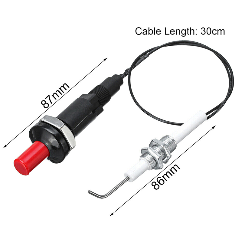 Commercial Kitchen Warmer - Push Button Piezo Ignitor mit Kabel