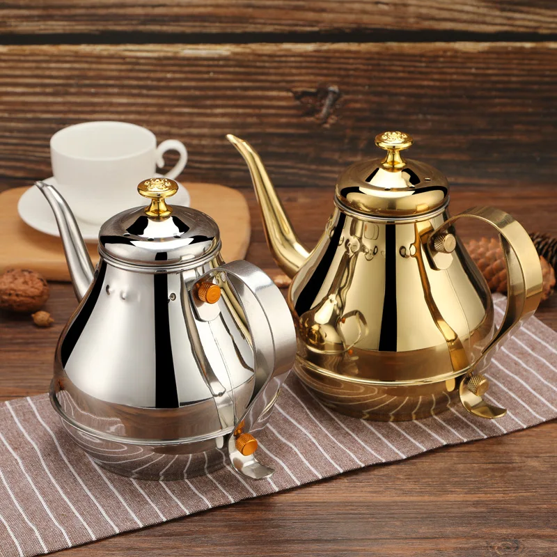 Commercial Kitchen Warmer - 1,2/1,8L Teekanne mit Teefilter aus 304