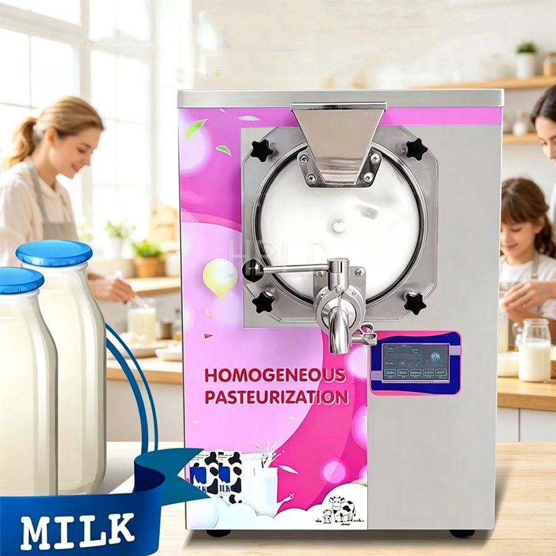 Commercial Kitchen Youtube - Kleiner Eiscreme-Pasteurisierer Milch-Homogenisator Mixer Saft-Lebensmittel-Sterilisator -
