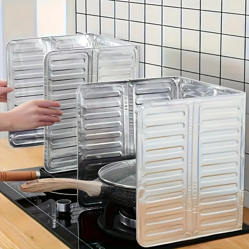 Commercial Kitchen Warmer - Küchen-Spritzschutz für den Herd, Haushalts-Gasherdschutz gegen