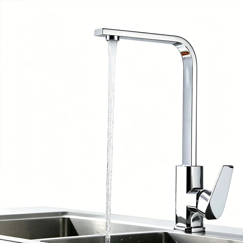 Commercial Kitchen Mixer Tap - Langlebiger Küchenhahn mit Keramikventilkern, Mehrschichtig Galvanisierter