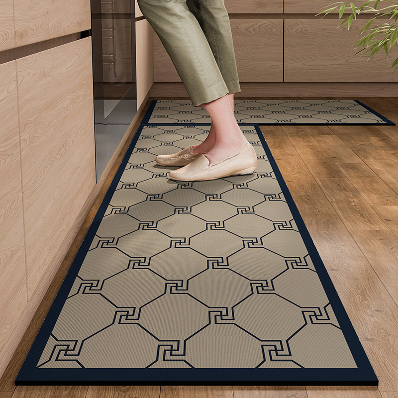 Commercial Kitchen Mats Anti Fatigue - Küchenteppich, langer Teppich, PVC-Leder, wasserdicht, rutschfest,