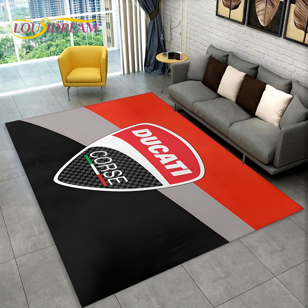 Commercial Kitchen Mats - 3D-Teppich mit D-Ducati-Muster, groß, Teppich für