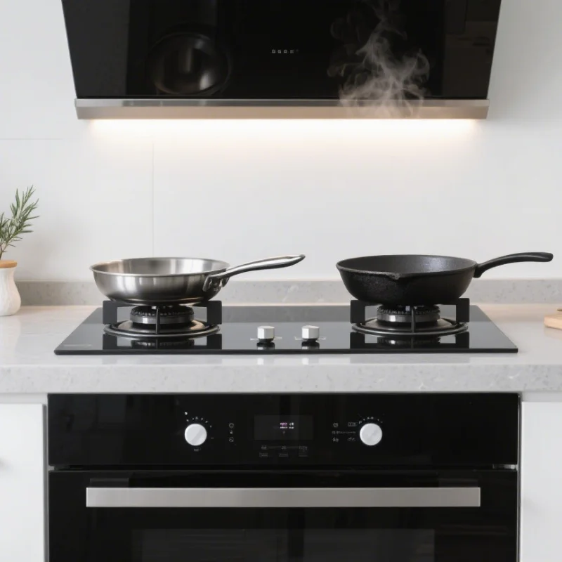 Commercial Kitchen Warmer - 5-Loch-Gasherdmatten, Gasherdmatten, Hochtemperaturbeständige Bodenmatten, Geeignet für