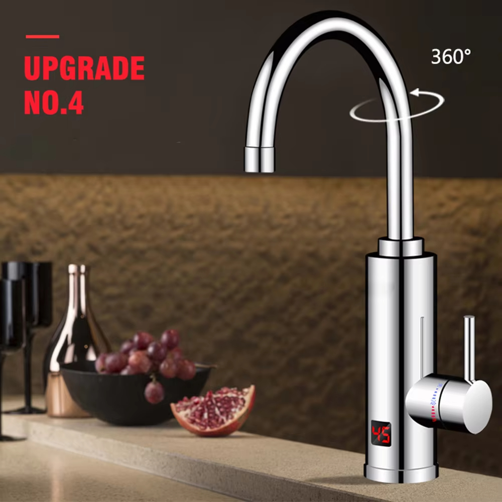 Commercial Kitchen Mixer - 220V Elektrischer Durchlauferhitzer für Küchenarmatur, 2-in-1