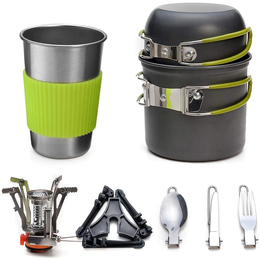 Commercial Kitchen Warmer - Camping-Kochgeschirr-Set mit Herd, Outdoor-Kochset, Outdoor-Topf, Reisen,