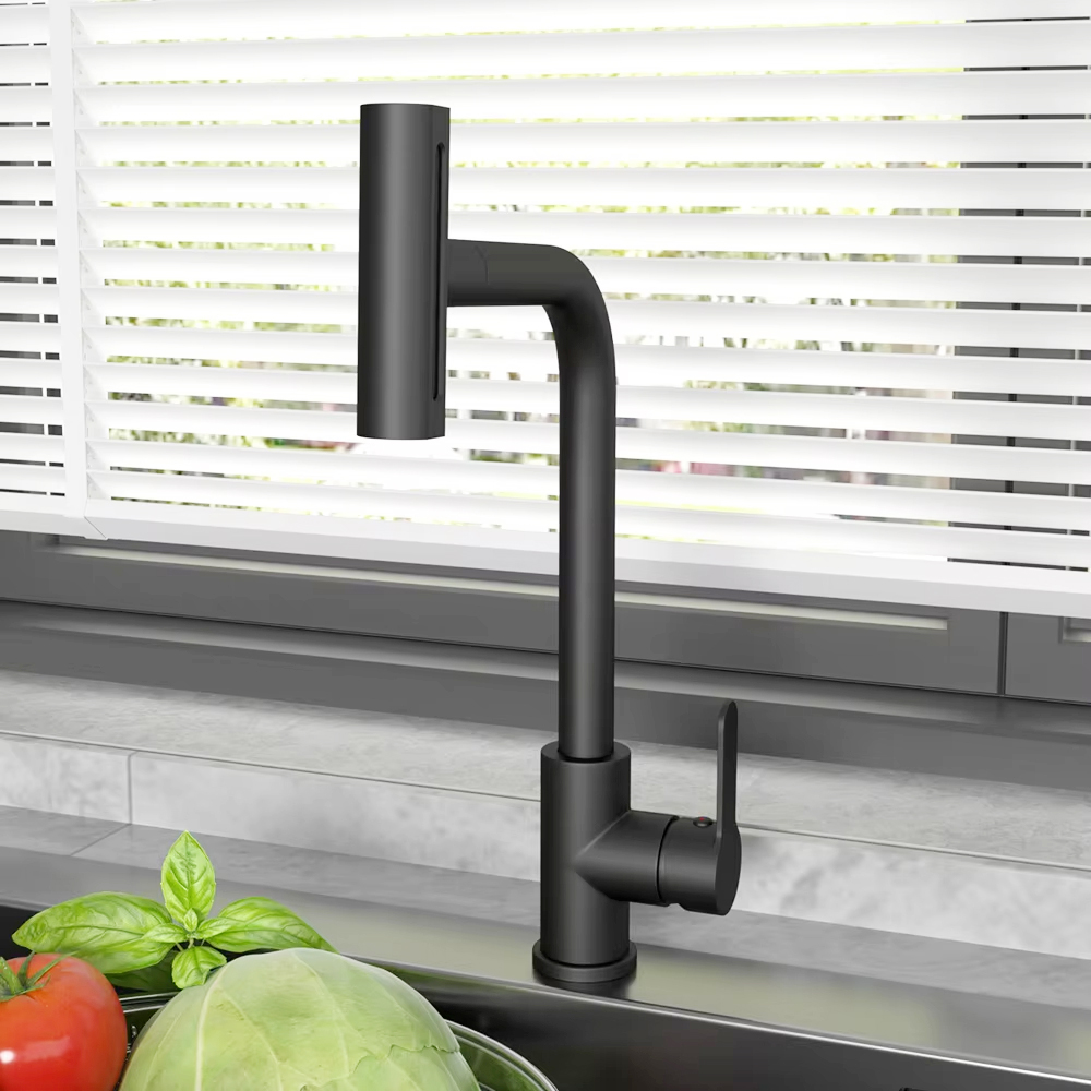 Schwarzer ausziehbarer Küchens – Commercial Kitchen Mixer Tap Bewertung und Preis