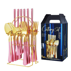 24Pcs Edelstahl Geschirr Set M – Commercial Kitchen Knife Set Bewertung und Preis