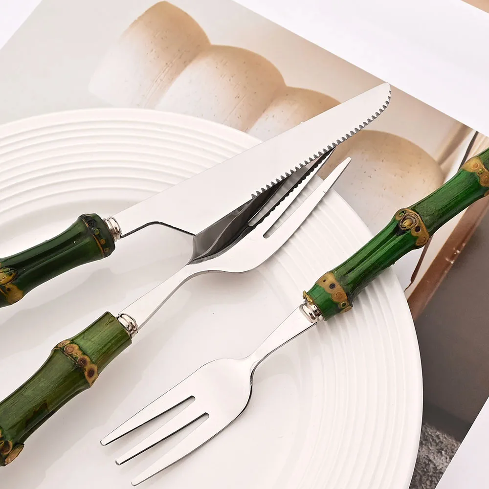 6/16/20/24/30-teiliges Grünes  – Commercial Kitchen Knife Set Bewertung und Preis