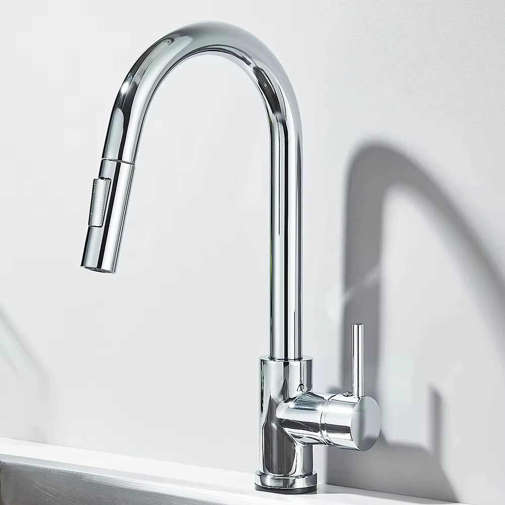 Schwarz-Silberner Küchenhahn,  – Commercial Kitchen Mixer Tap Bewertung und Preis