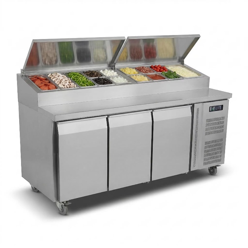 OEM Kühltheke Sandwich-Zuberei – Commercial Kitchen Door Bewertung und Preis