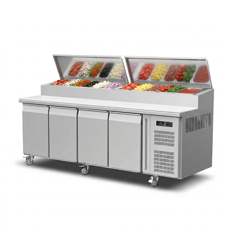 OEM Kühltheke Sandwich-Zuberei – Commercial Kitchen Door Bewertung und Preis