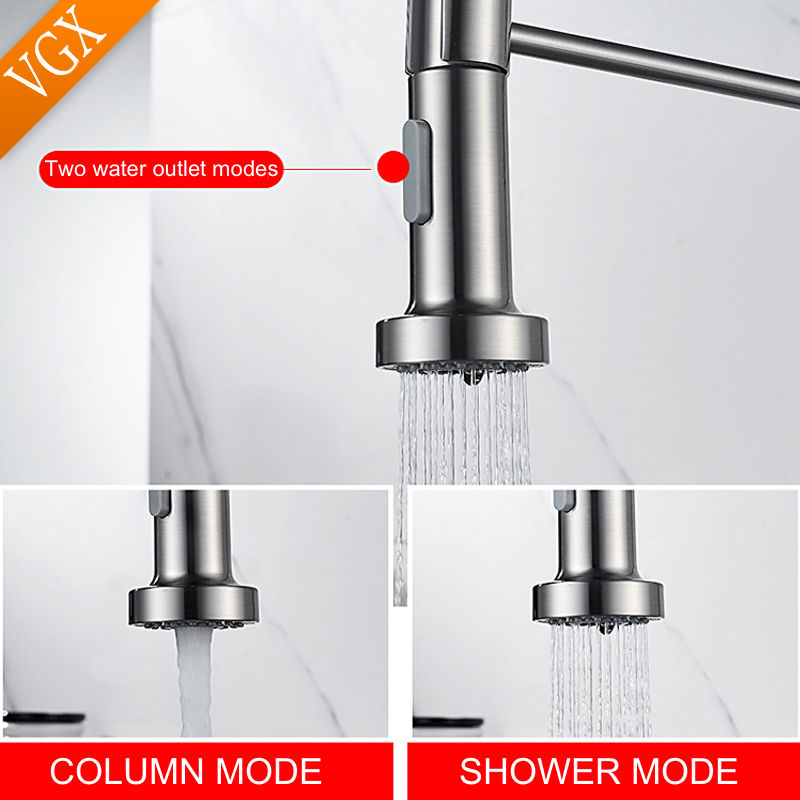 VGX Küchenarmatur mit herunter – Commercial Kitchen Mixer Tap Bewertung und Preis