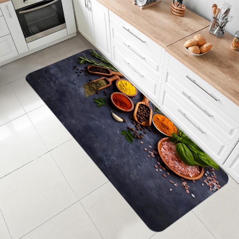 Küchen-Gewürzkräuter-Print Läu – Commercial Kitchen Mats Anti Fatigue Bewertung und Preis