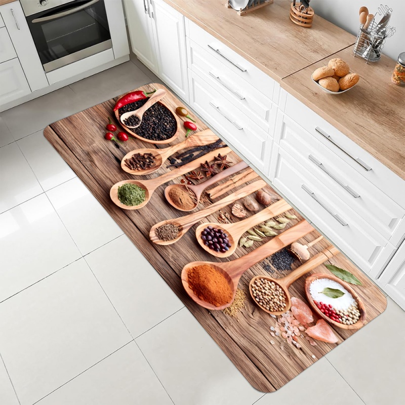 Küchen-Gewürzkräuter-Print Läu – Commercial Kitchen Mats Anti Fatigue Bewertung und Preis