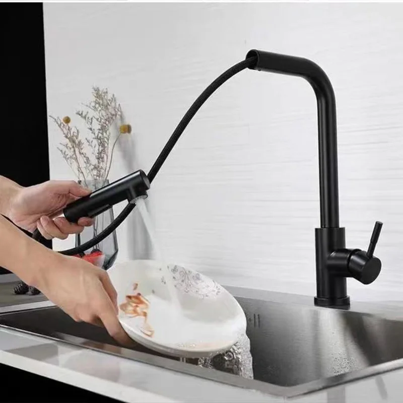 Schwarze Ausziehbare Küchenarm – Commercial Kitchen Mixer Tap Bewertung und Preis