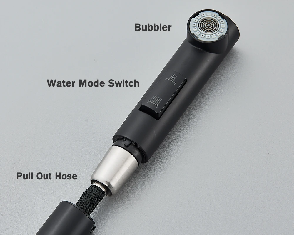 Schwarze Ausziehbare Küchenarm – Commercial Kitchen Mixer Tap Bewertung und Preis
