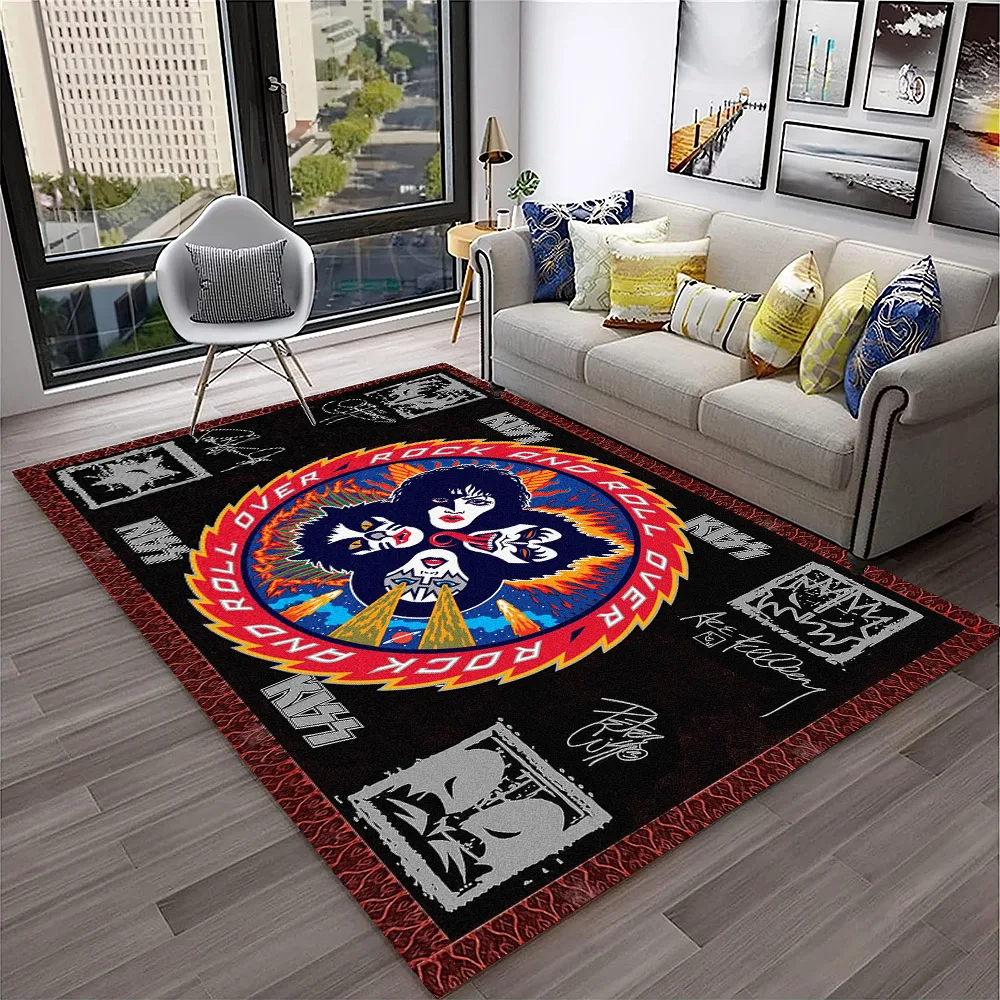 Retro KISS Rock Band Teppich f – Commercial Kitchen Mats Bewertung und Preis