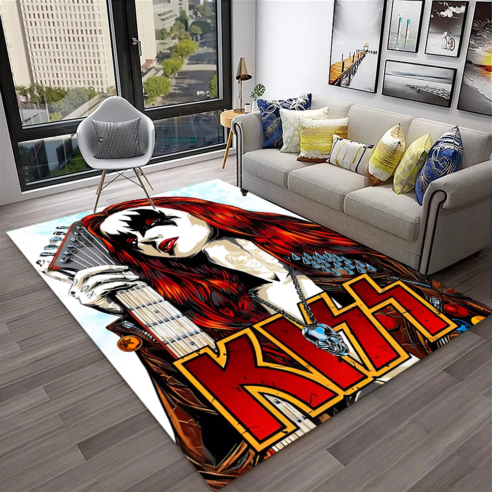 Retro KISS Rock Band Teppich f – Commercial Kitchen Mats Bewertung und Preis