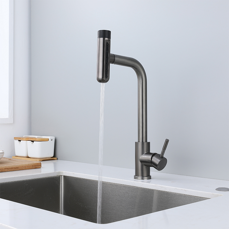 6-Modus Graue Küchenarmaturen  – Commercial Kitchen Mixer Tap Bewertung und Preis