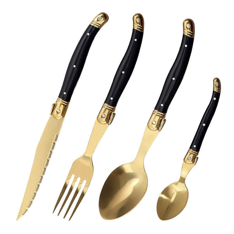 Laguiole Schwarzgold Besteckse – Commercial Kitchen Knife Set Bewertung und Preis