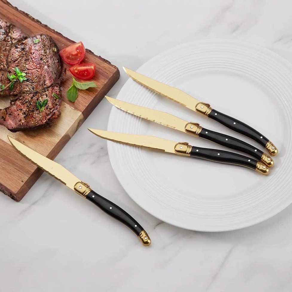 Laguiole Schwarzgold Besteckse – Commercial Kitchen Knife Set Bewertung und Preis
