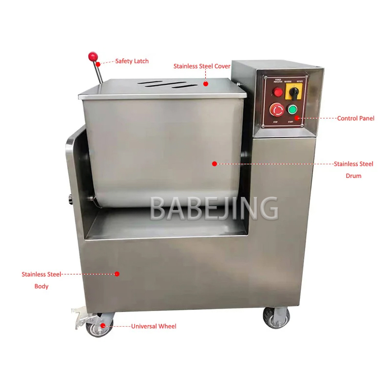 Gemüsefüllmischer aus Edelstah – Commercial Kitchen Mixer Bewertung und Preis