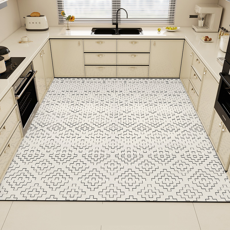 Schwarzer Küchenteppich, PVC,  – Commercial Kitchen Mats Anti Fatigue Bewertung und Preis