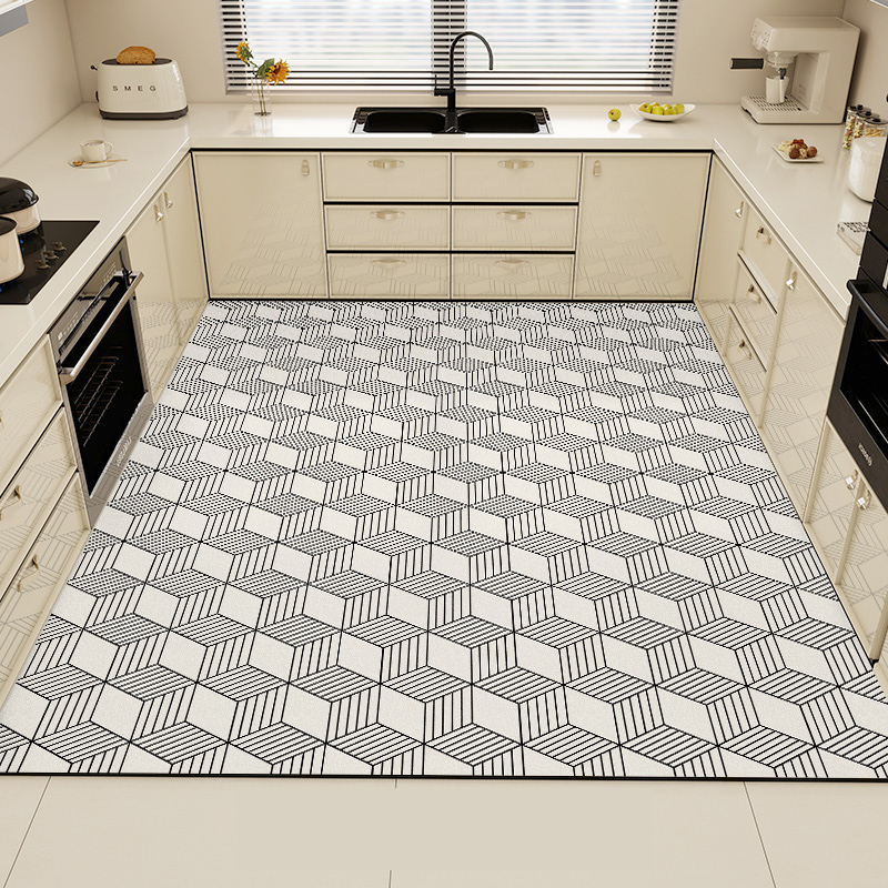 Schwarzer Küchenteppich, PVC,  – Commercial Kitchen Mats Anti Fatigue Bewertung und Preis