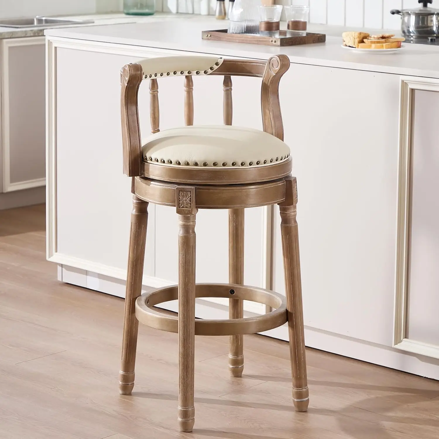 Barhocker Drehbar Echtes Beige – Commercial Kitchen Counter Bewertung und Preis