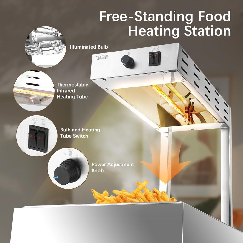 Pommes-Frites-Wärmer, kommerzi – Commercial Kitchen Warmer Bewertung und Preis
