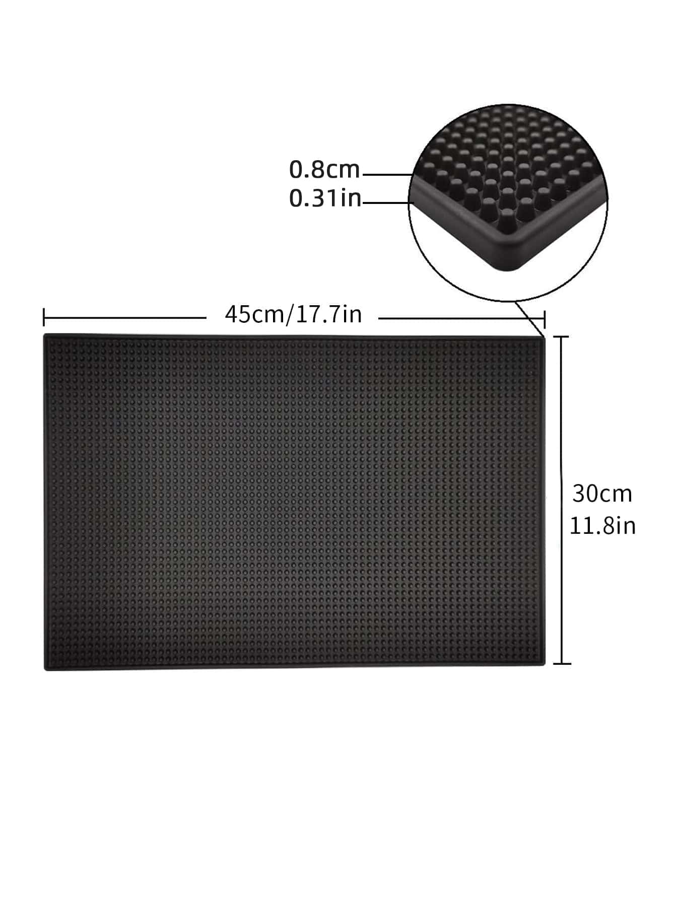 Barmatte 45 x 30 cm Dick, Lang – Commercial Kitchen Mats Bewertung und Preis