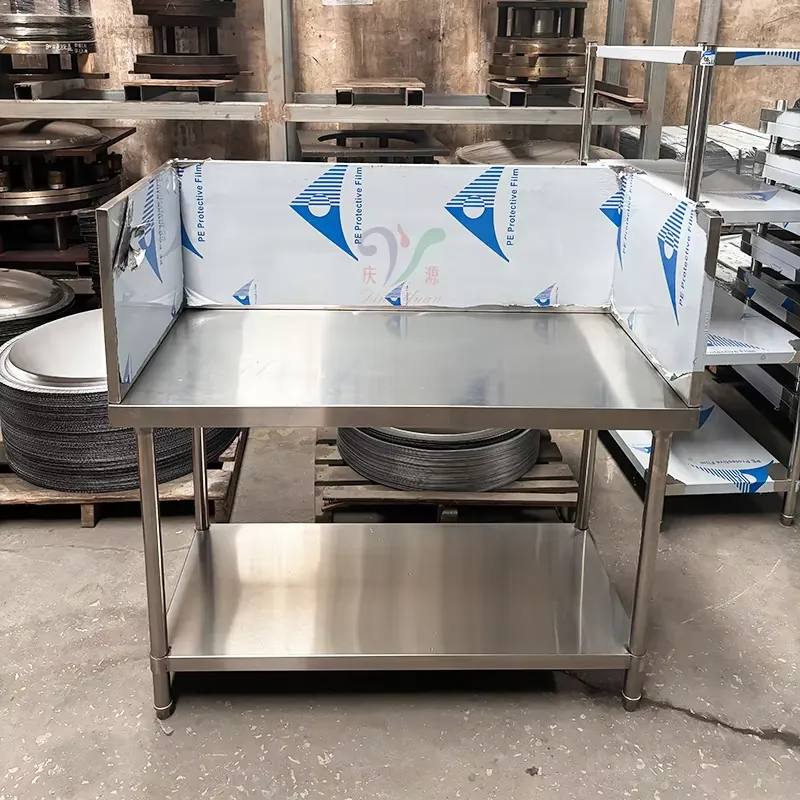 304 Edelstahl Metall-Arbeitsti – Commercial Kitchen Backsplash Bewertung und Preis