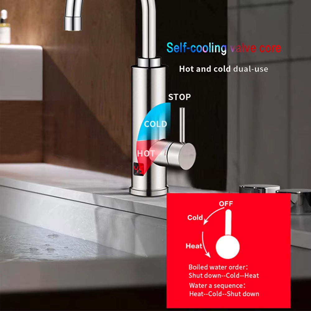 220V Elektrischer Durchlauferh – Commercial Kitchen Mixer Bewertung und Preis