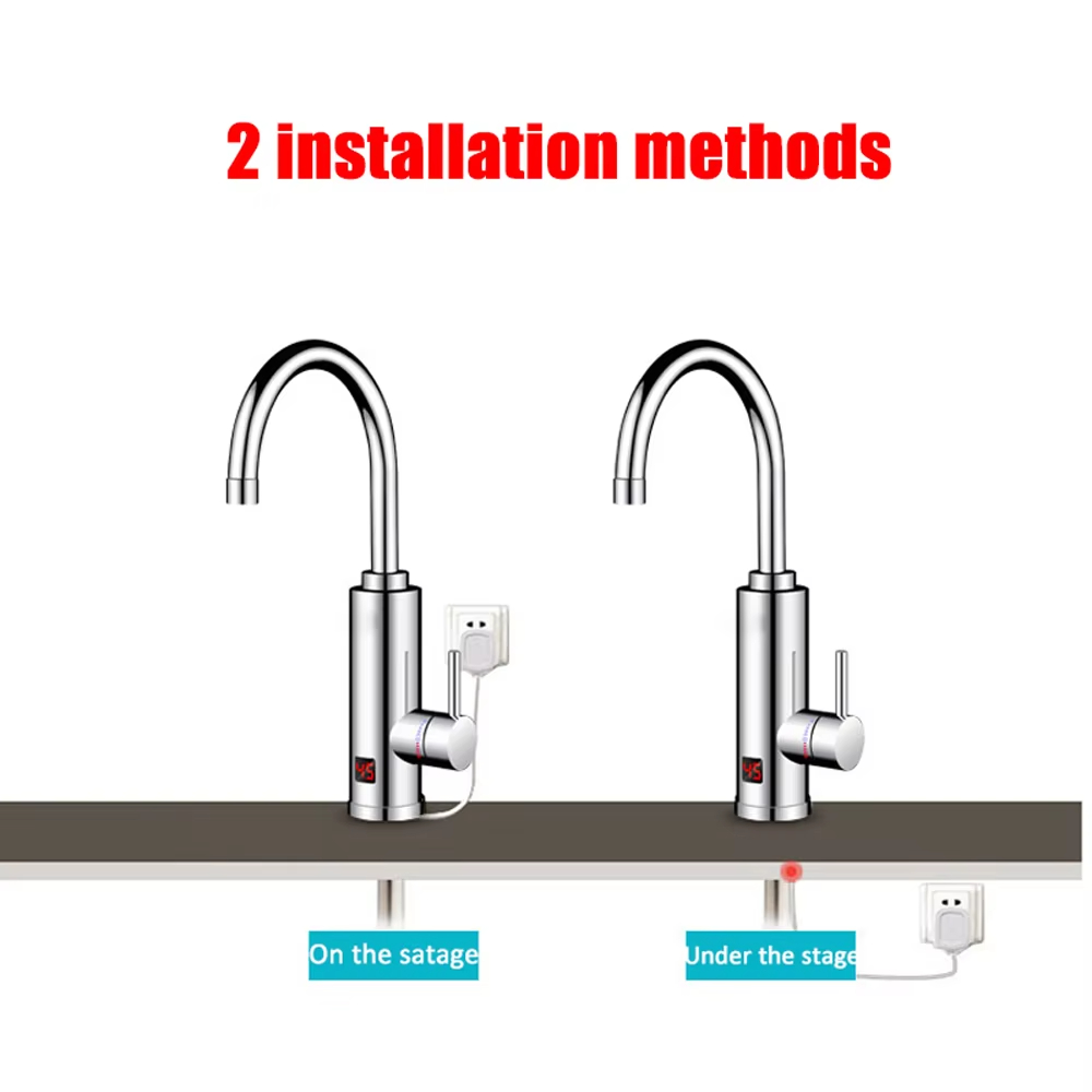 220V Elektrischer Durchlauferh – Commercial Kitchen Mixer Bewertung und Preis