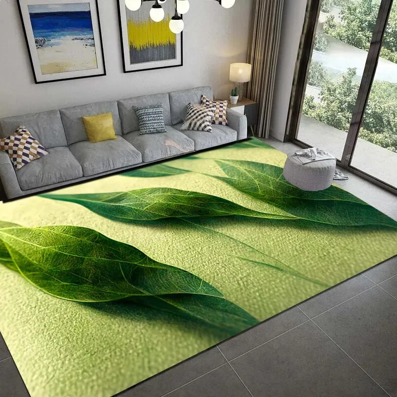 Sommer grüne Palmblätter Teppi – Commercial Kitchen Mats Bewertung und Preis