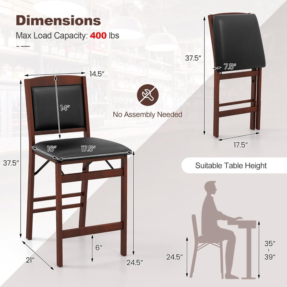 2er-Set Stühle in Thekenhöhe,  – Commercial Kitchen Counter Bewertung und Preis